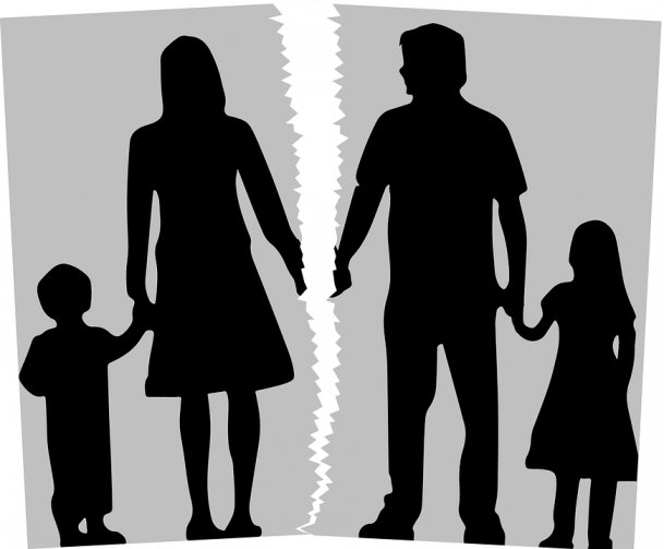 The types of cases addressed under family law 