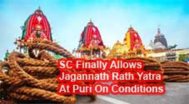 SC Finally Allows Jagannath Rath Yatra At Puri On Conditions