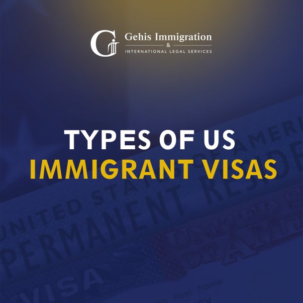 Types of US Immigrant Visas