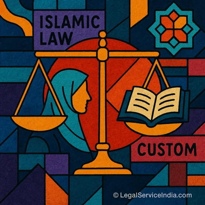 Role of Customs in Islamic Law: Sources, Inheritance, Marriage, and Jurisprudential Evolution