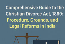 Christian Divorce Act in India: Legal Framework, Grounds, and Contemporary Reforms Christian Divorce Act in India