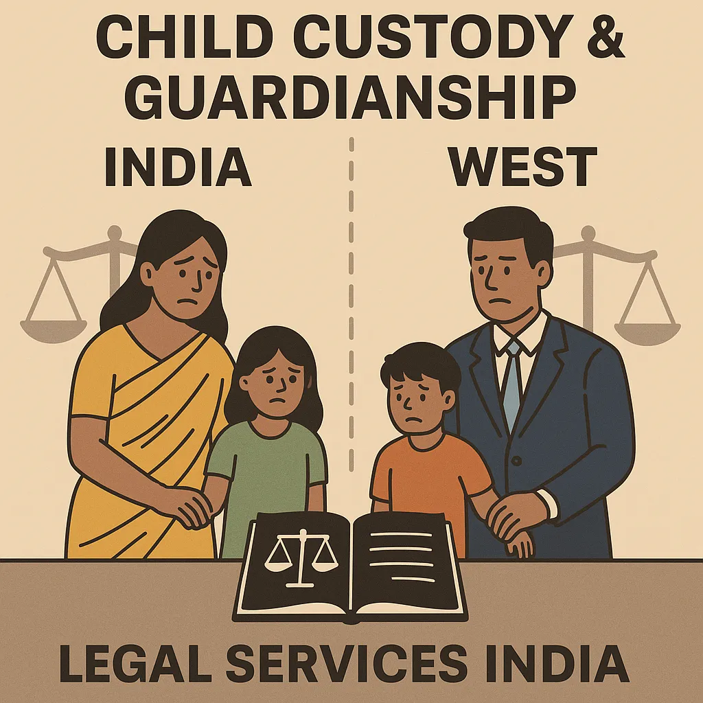 Child Custody & Guardianship in India vs the West