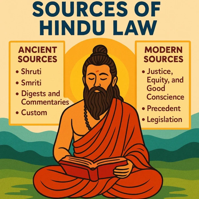 Sources of Hindu Law: Origins, Evolution, and Modern Relevance in Indian Jurisprudence