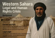 Western Sahara: Legal and Human Rights Crisis Western Sahara: Legal and Human Rights Crisis