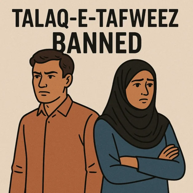 Talaq-e-Tafweez Banned Talaq-e-Tafweez Banned