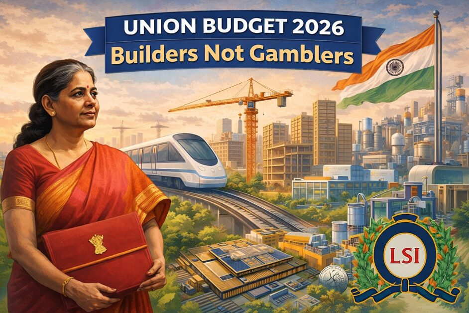 Union Budget 2026: Why This Budget Is for Builders, Not Gamblers