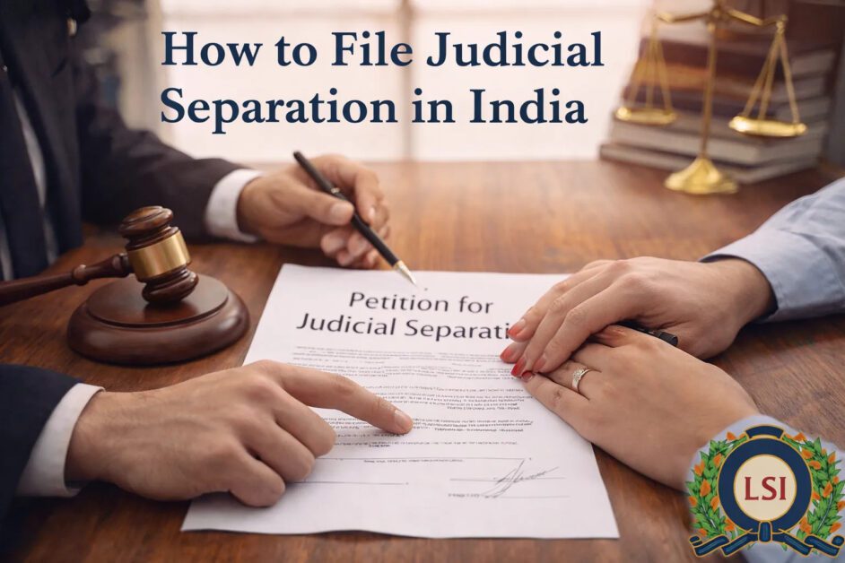 How to File Judicial Separation in India: Step-by-Step Legal Guide