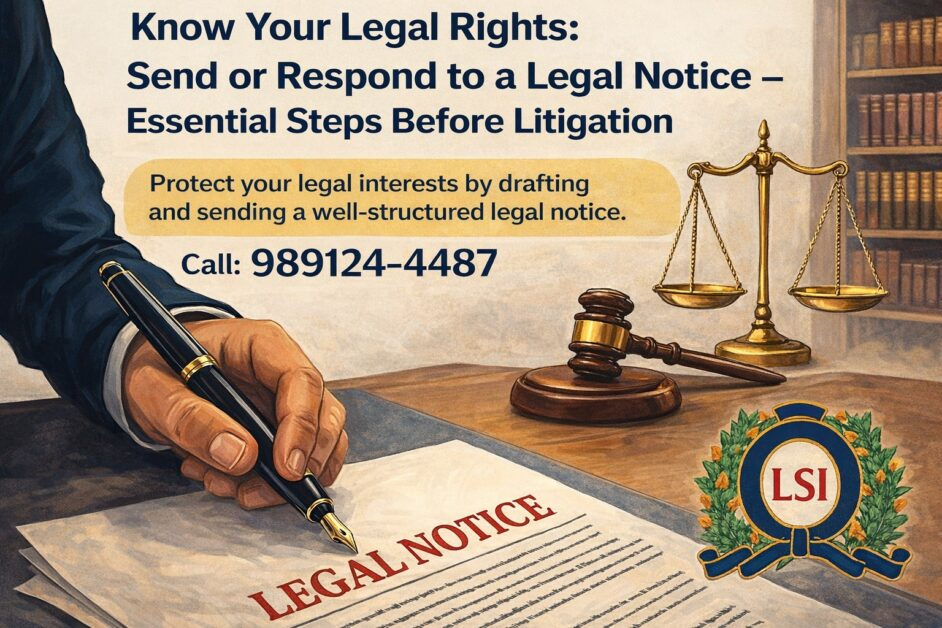 Legal Notice in India