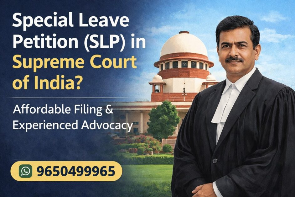 Filing a Special Leave Petition (SLP) in the Supreme Court