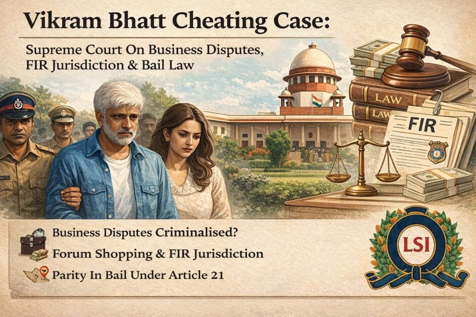 Film-maker Vikram Bhatt Cheating Case