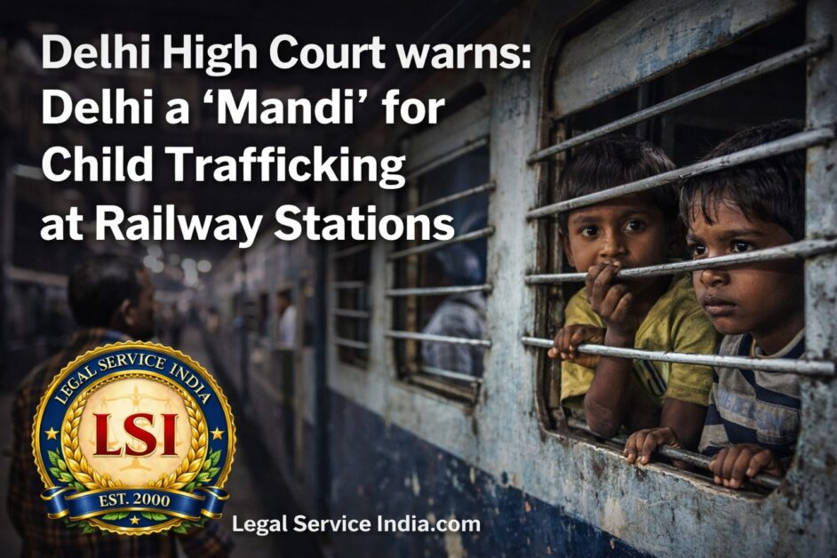 Delhi High Court child trafficking railway stations