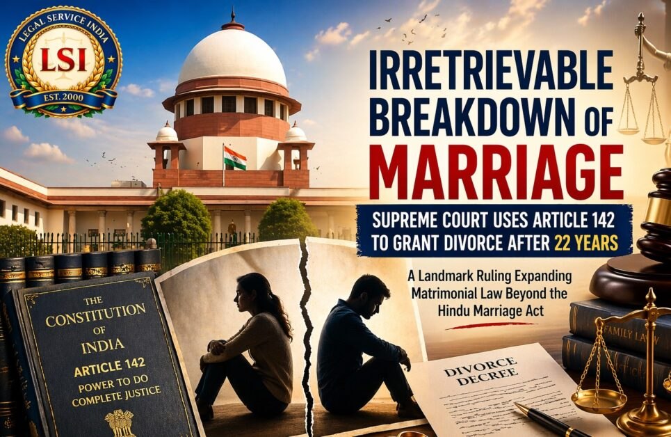Supreme Court divorce case India