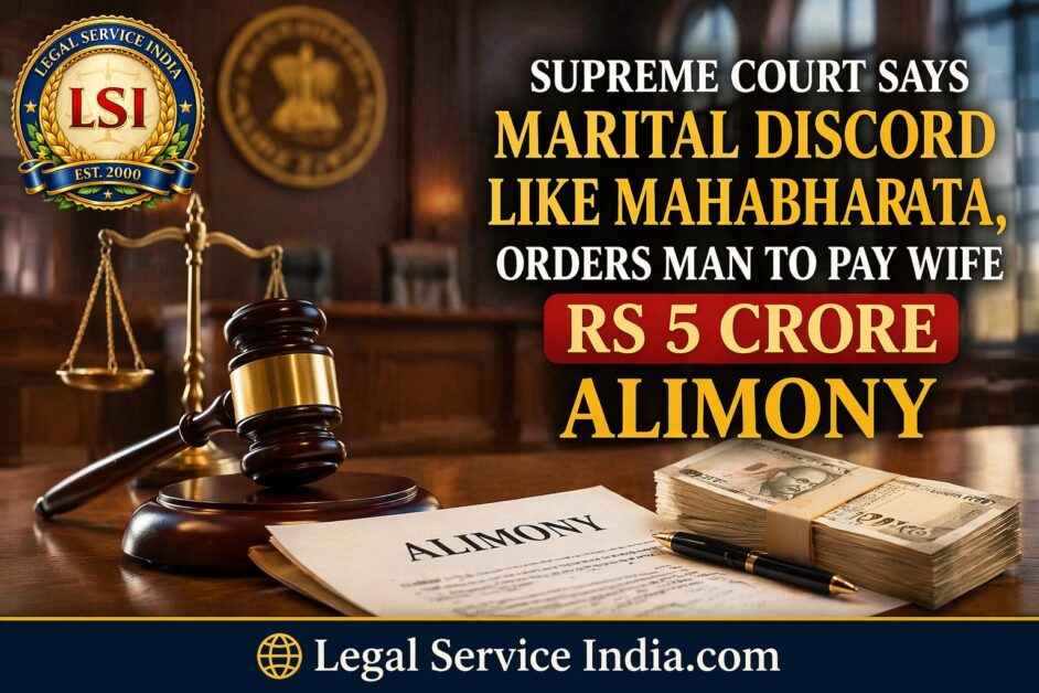 Mahabharata marital dispute judgment