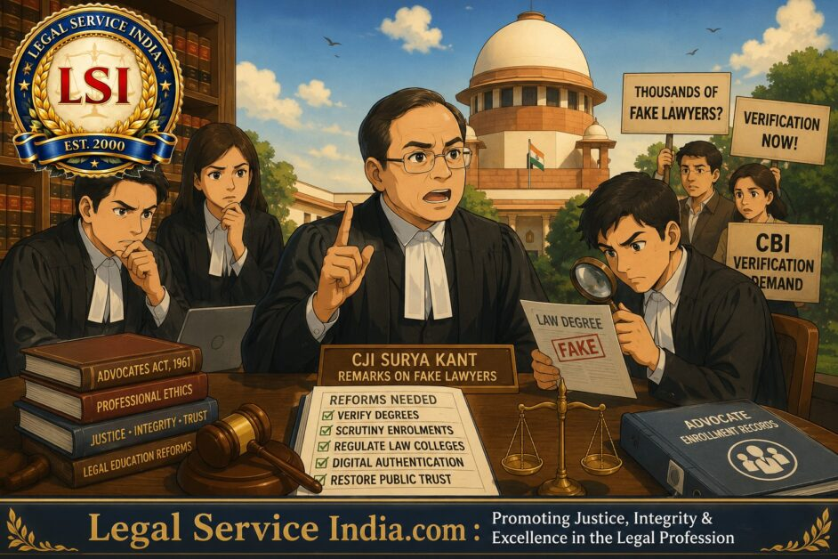 CJI Surya Kant on Fake Lawyers