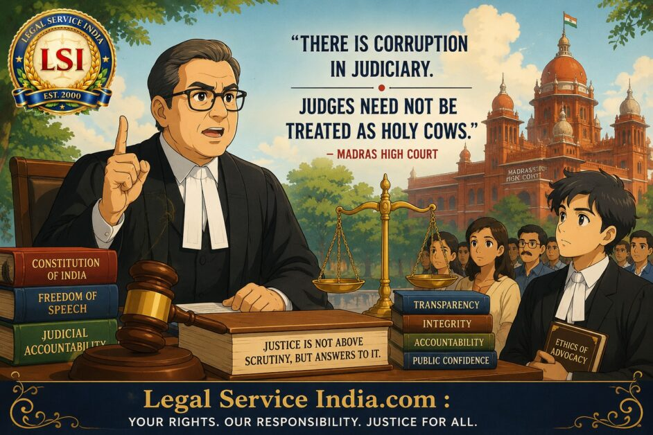 Madras High Court judicial corruption