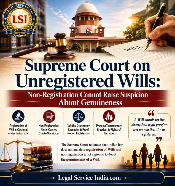 Supreme Court on Unregistered Wills