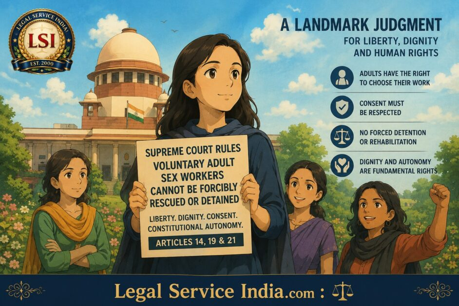 Adult sex workers rights India