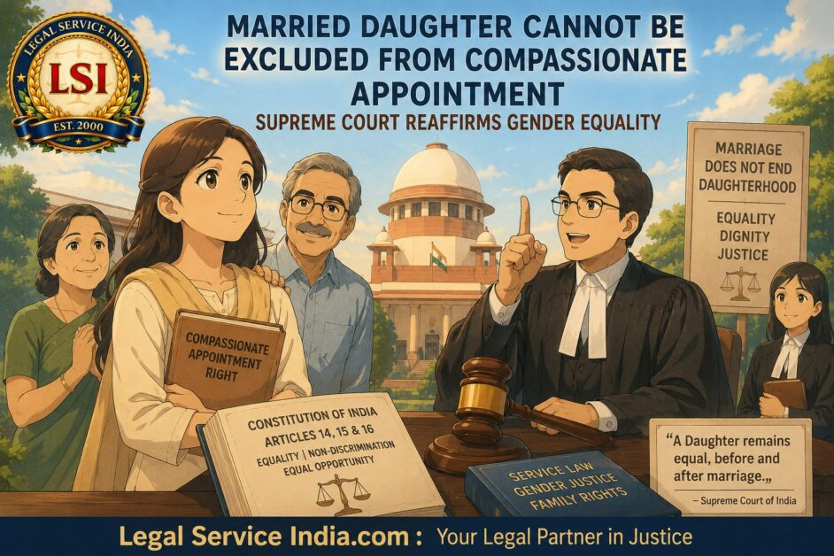 Married Daughter Compassionate Appointment