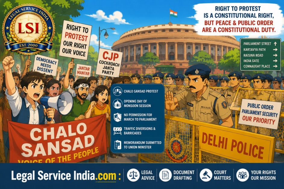 Right to Protest in India
