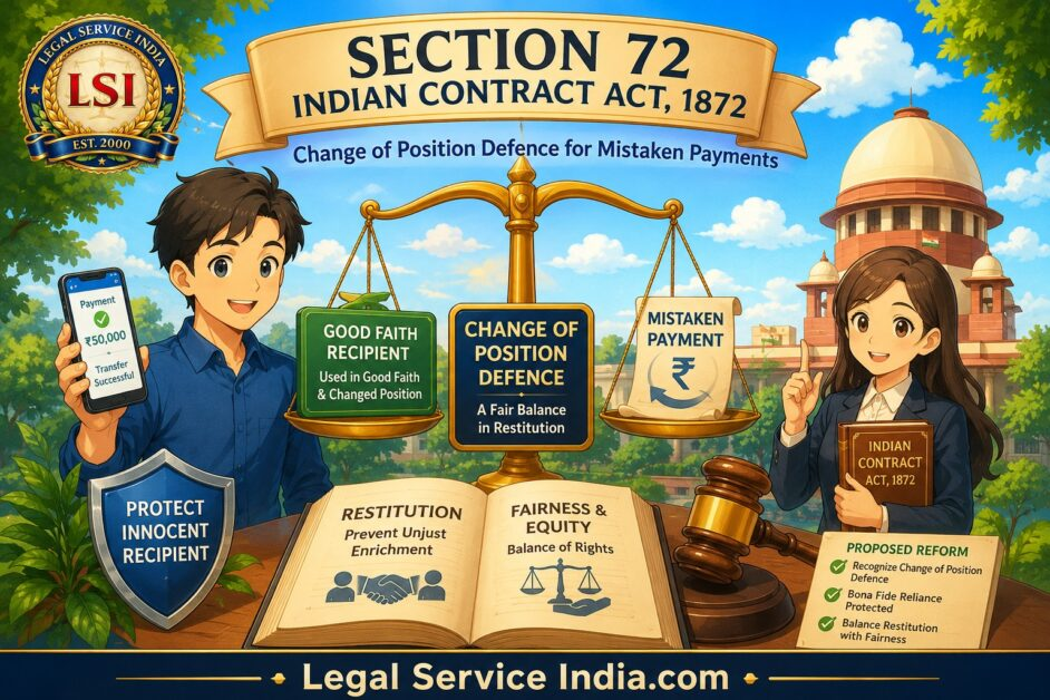 Section 72 Indian Contract Act