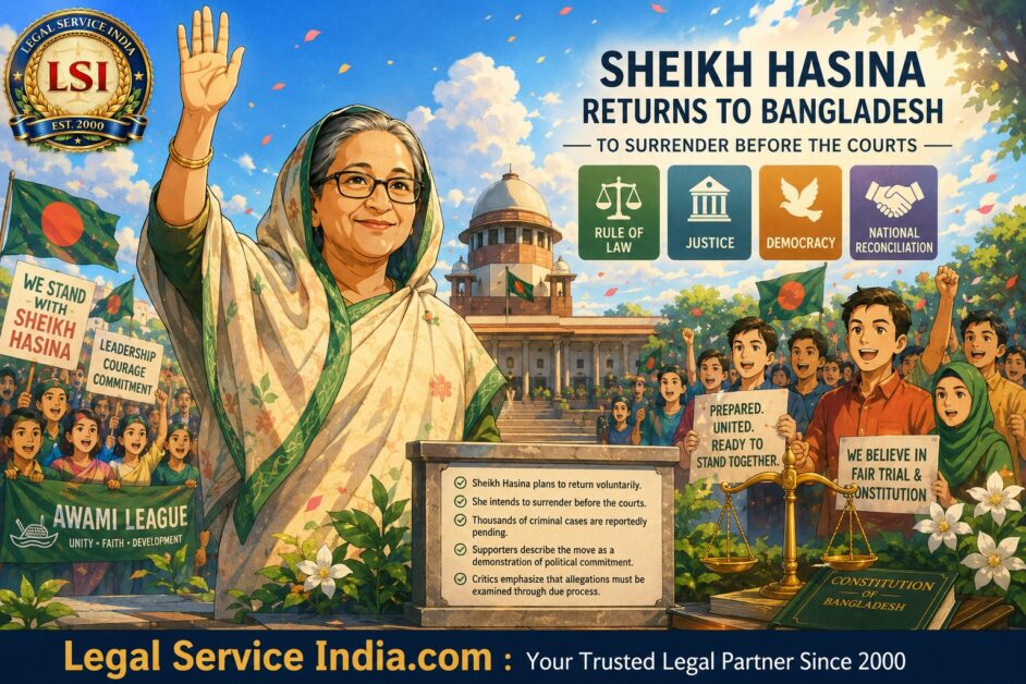 Sheikh Hasina Return to Bangladesh