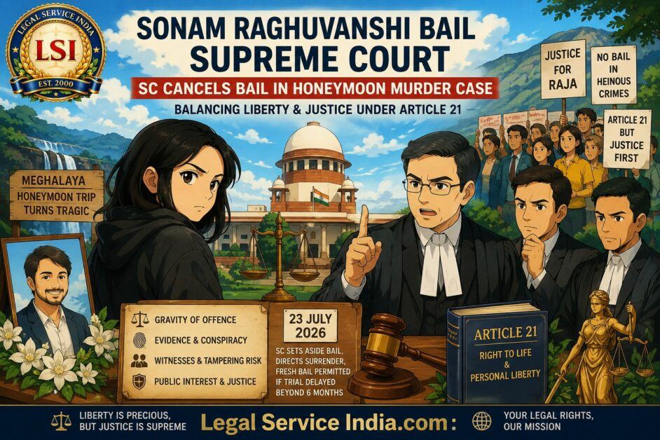 Sonam Raghuvanshi bail Supreme Court