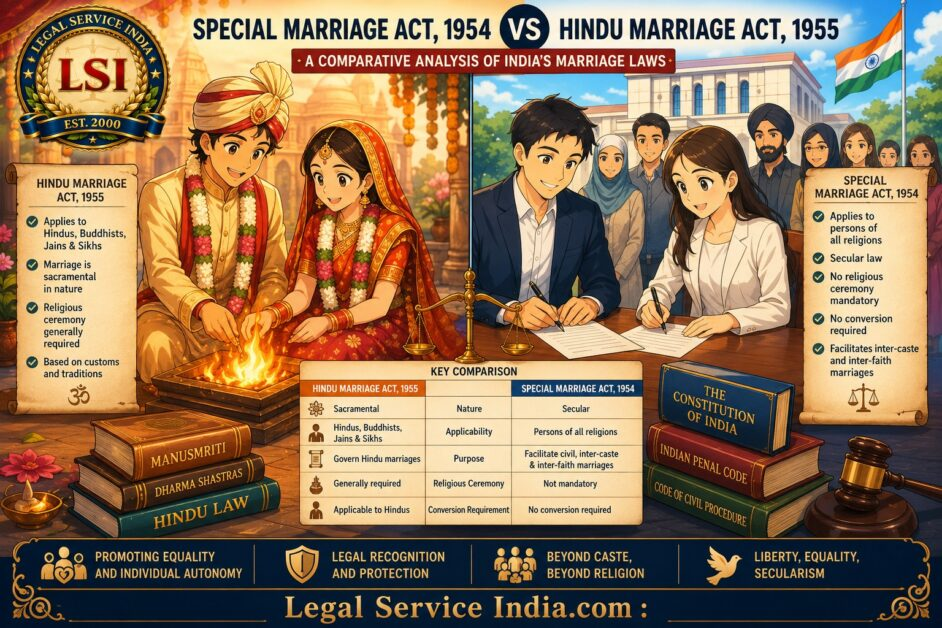 Special Marriage Act vs Hindu Marriage Act