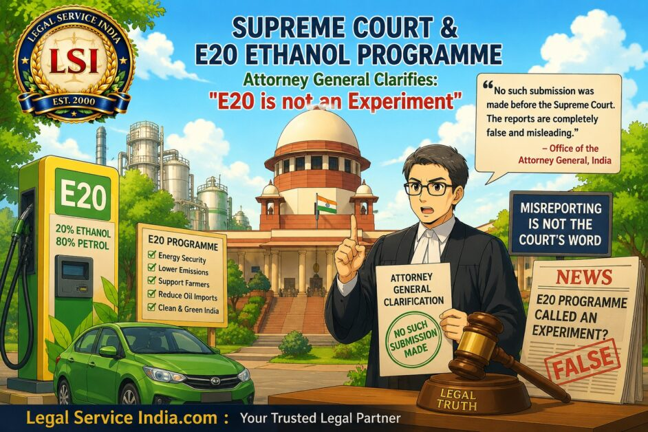 Supreme Court E20 Petrol Case