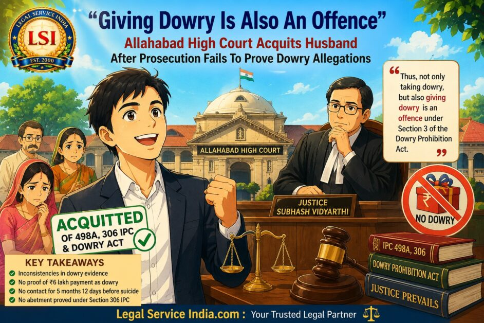 Giving Dowry Is Also An Offence
