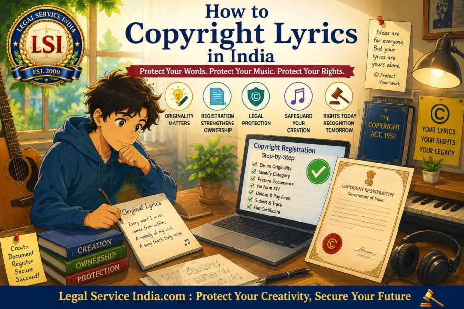 copyright lyrics in India