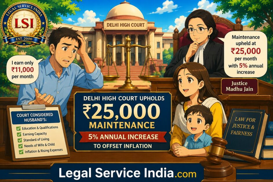 Delhi High Court ₹25,000 maintenance