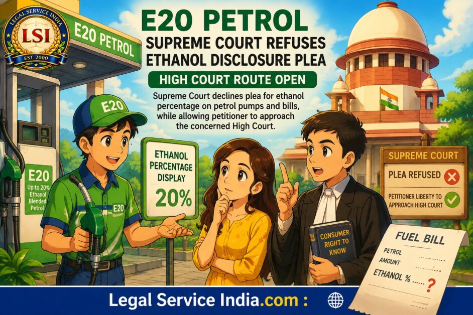 E20 Petrol Supreme Court