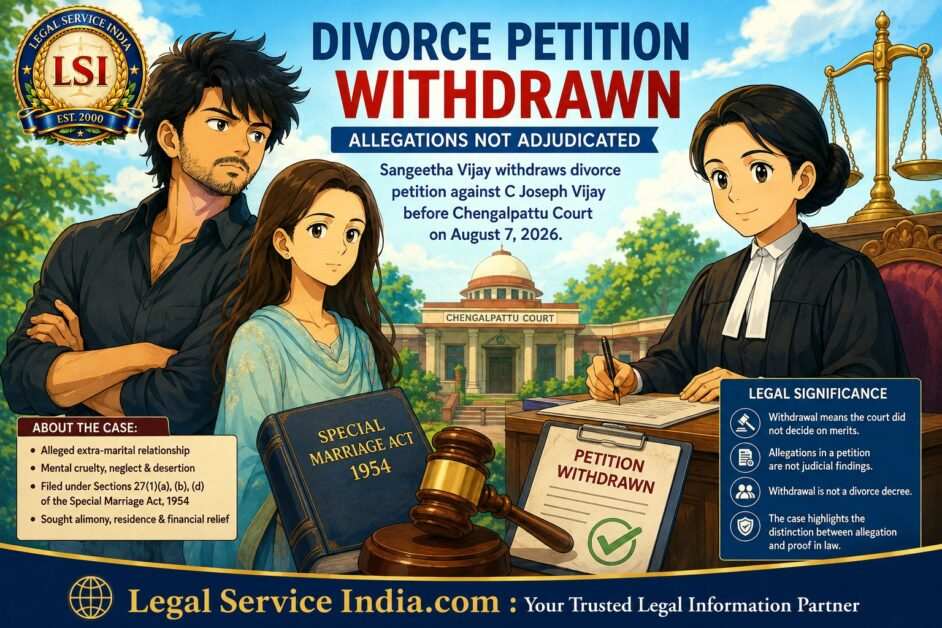 Sangeetha Vijay divorce petition withdrawal