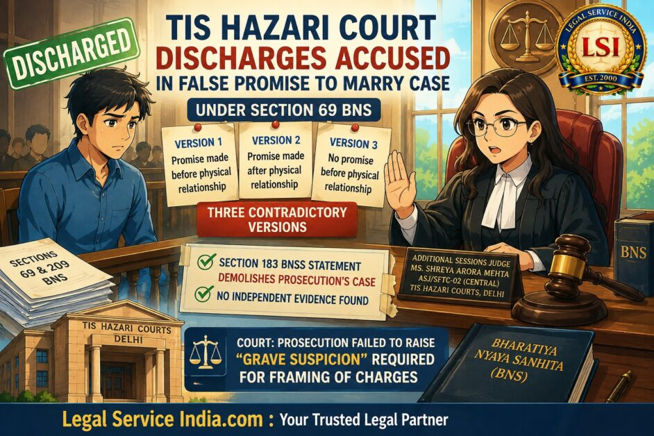 Tis Hazari Court false promise to marry case