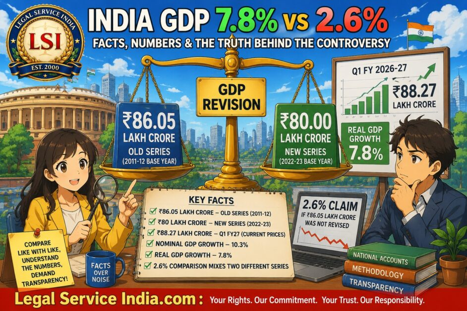 India GDP 7.8% vs 2.6%