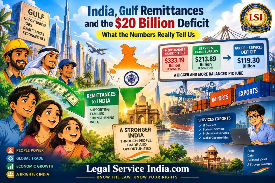 India Gulf Remittances and Trade Deficit