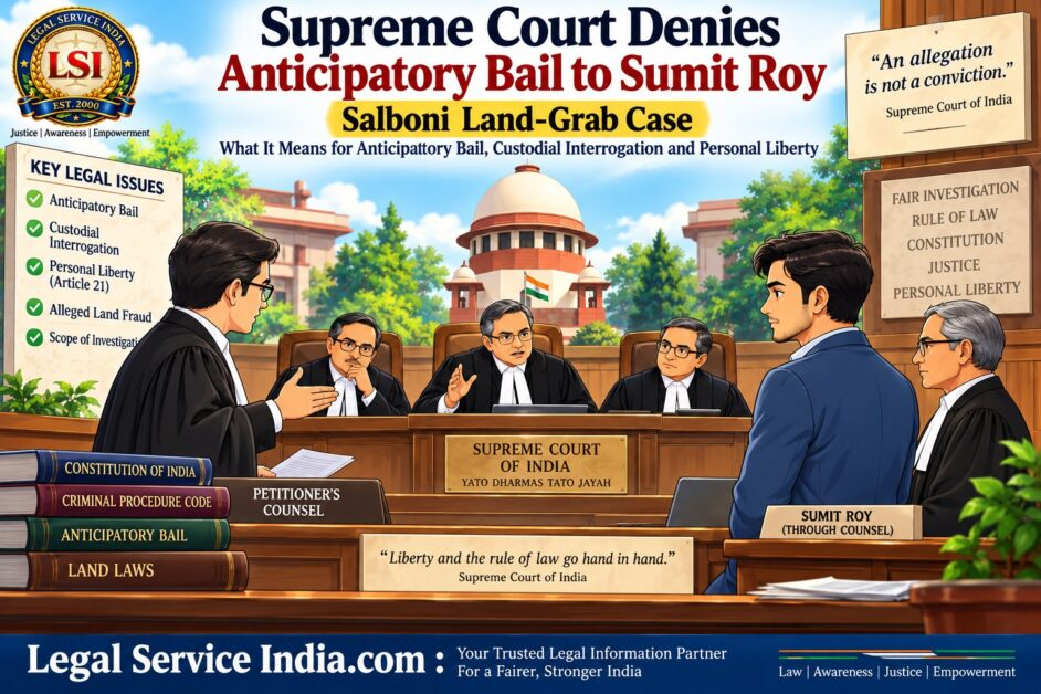 Sumit Roy anticipatory bail