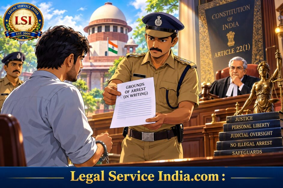 grounds of arrest must be furnished in writing