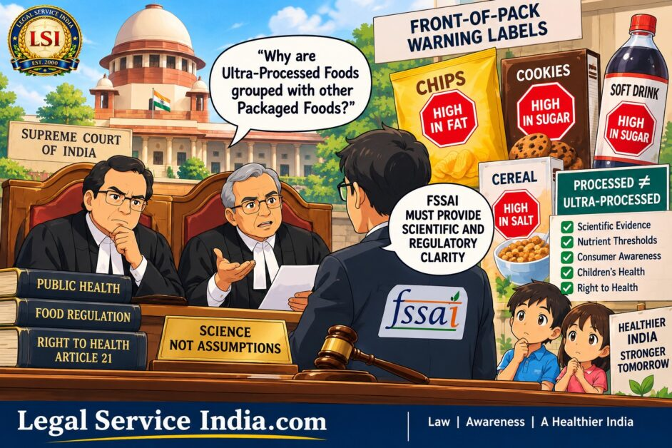 Supreme Court FSSAI warning labels