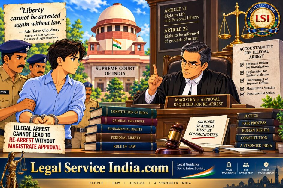 Supreme Court re-arrest after illegal arrest