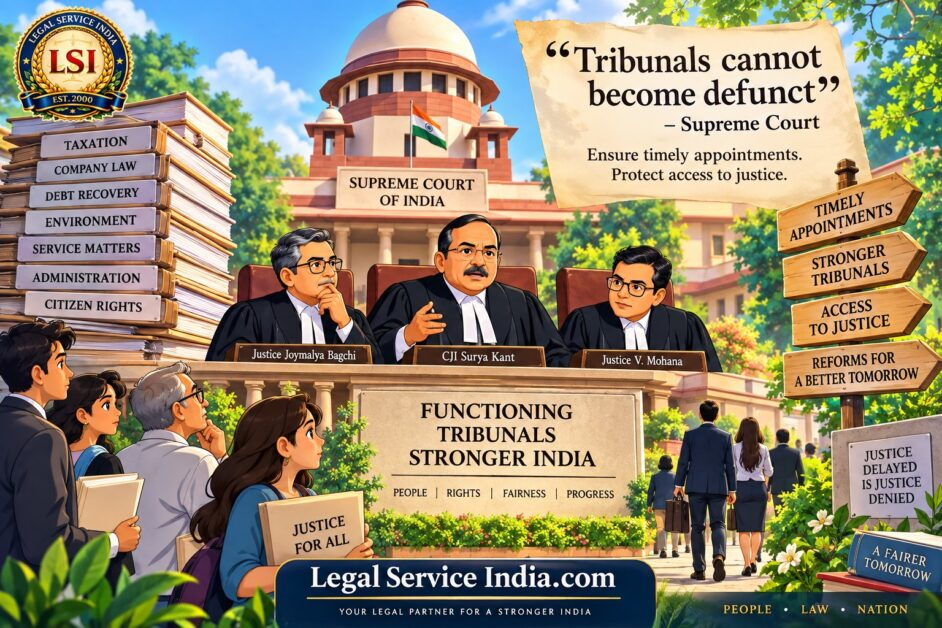 Supreme Court on Tribunal Vacancies