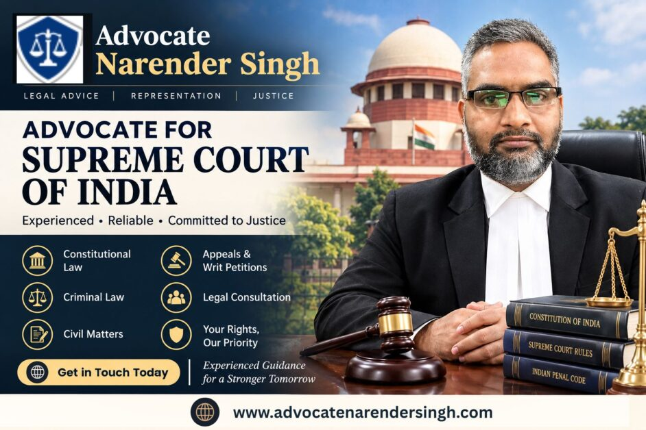 Advocate for Supreme Court of India
