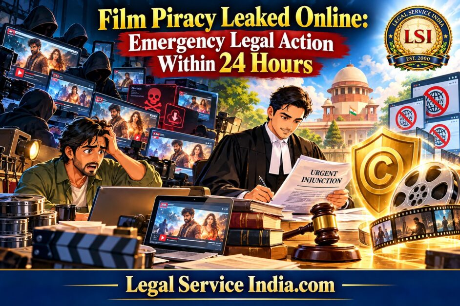 film piracy legal action in India