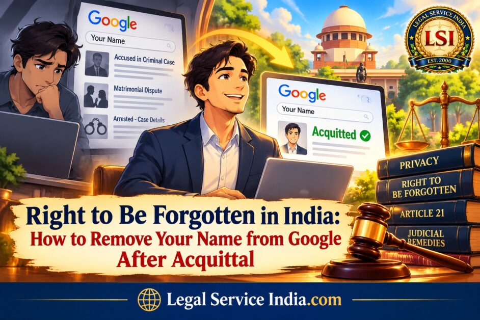 Right to Be Forgotten in India