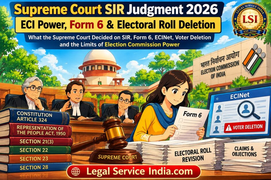Supreme Court SIR Judgment 2026